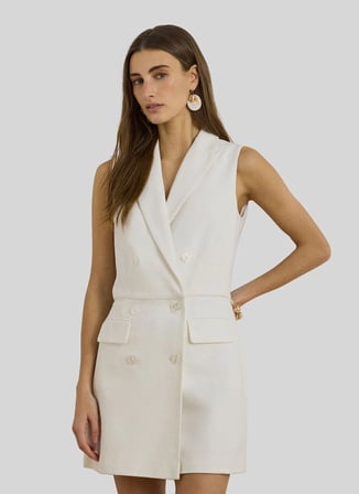 Lauren Ralph Lauren Beyaz Kadın Tulum 200P09115