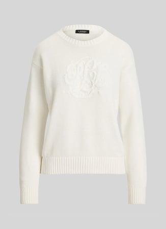 Lauren Ralph Lauren Beyaz Kadın Bisiklet Yaka Kazak 200P08805