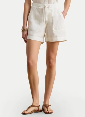 Lauren Ralph Lauren Beyaz Kadın Şort 200P13694