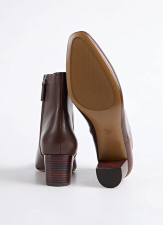 Lauren Ralph Lauren Koyu Kahve Kadın Topuklu Bot 802974503002
