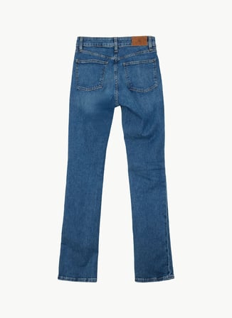 Lauren Ralph Lauren Lacivert Kadın Bol Kesim Denim Pantolon 200978981