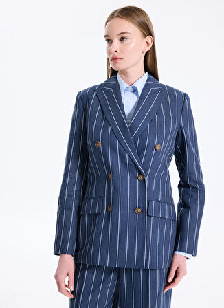 Lauren Ralph Lauren Standart Lacivert Kadın Ceket 200973085