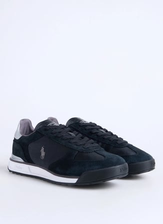 Polo Ralph Lauren Siyah Erkek Sneaker VARICK PP-SNEAKERS-LOW TOP LACE