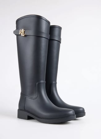 Lauren Ralph Lauren Siyah Kadın Çizme 802980678001