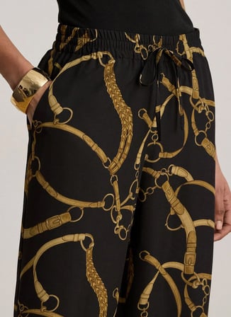 Lauren Ralph Lauren Pantolon, L, Siyah