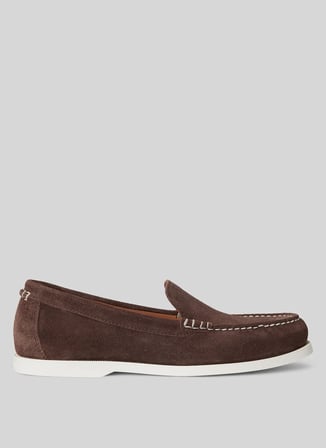 Polo Ralph Lauren Kahverengi Erkek Loafer MERTON VNETN-CASUAL SHOE-LOAFER