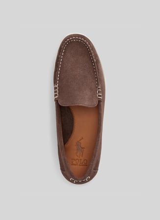 Polo Ralph Lauren Kahverengi Erkek Loafer MERTON VNETN-CASUAL SHOE-LOAFER