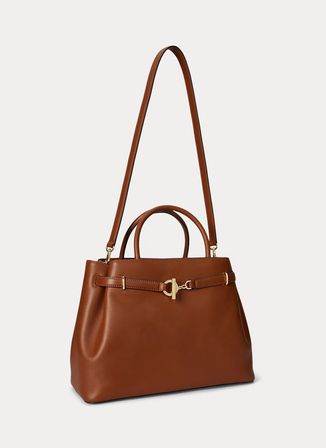 Lauren Ralph Lauren Taba Kadın Deri El Çantası 431P03417001