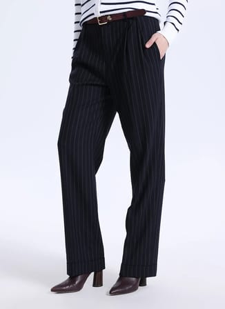 Lauren Ralph Lauren Lacivert Kadın Pantolon 200P07903
