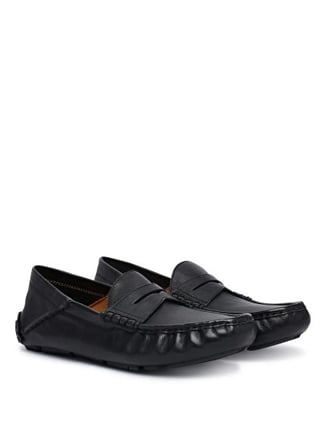Polo Ralph Lauren Siyah Erkek Loafer ANDERS COLLP-CASUAL SHOE-DRIVER