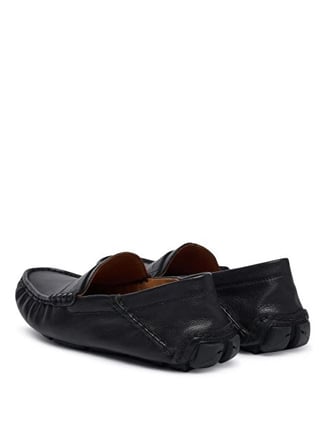 Polo Ralph Lauren Siyah Erkek Loafer ANDERS COLLP-CASUAL SHOE-DRIVER