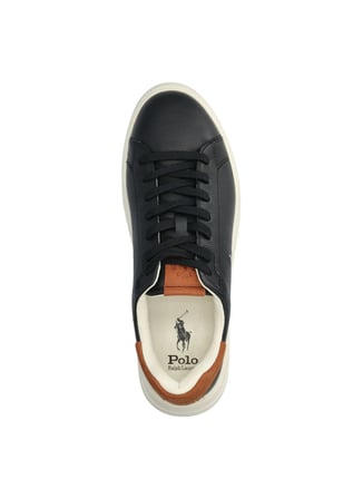 Polo Ralph Lauren Siyah Erkek Sneaker RLITE COURT-SNEAKERS-LOW TOP LACE