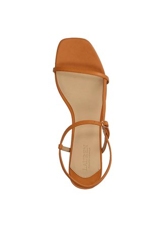 Lauren Ralph Lauren Siyah Kadın Deri Topuklu Ayakkabı 802P00097001