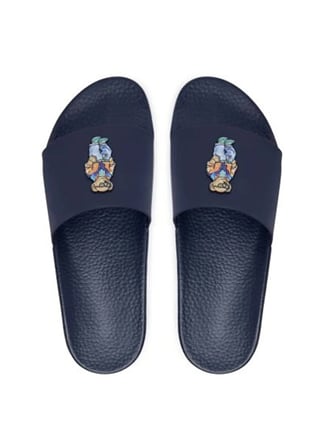 Polo Ralph Lauren Lacivert Erkek Plaj Terliği POLO SLIDE-SANDALS-SLIDE