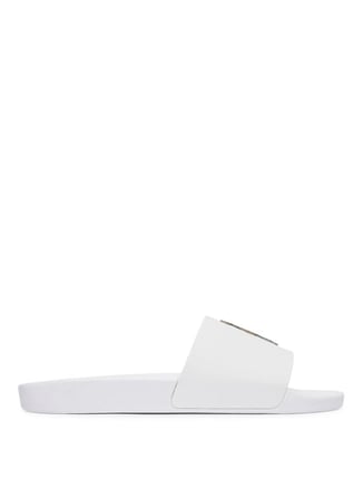 Polo Ralph Lauren Beyaz Erkek Plaj Terliği POLO SLIDE-SANDALS-SLIDE