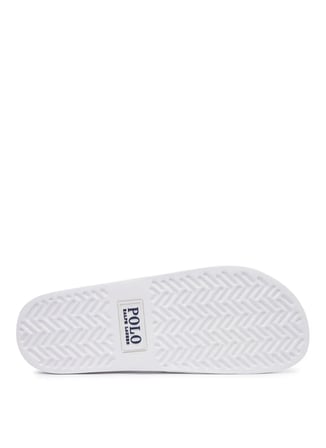 Polo Ralph Lauren Beyaz Erkek Plaj Terliği POLO SLIDE-SANDALS-SLIDE