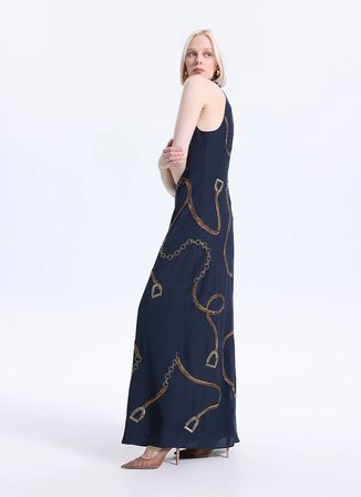 Lauren Ralph Lauren Lacivert Kadın Elbise 253P03579