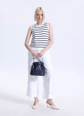 Lauren Ralph Lauren Beyaz Kadın Pantolon 200P08107