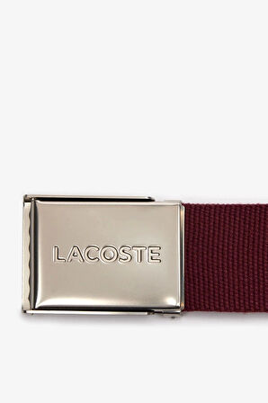 Lacoste  Erkek  L.12.12  Bordo Kemer