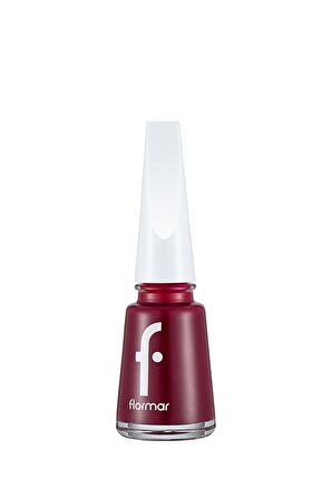 Flormar Klasik Parlak Bitişli Yüksek Pigmentli Oje -nail Enamel-075 Baroque Bordeaux New- 8682536035736