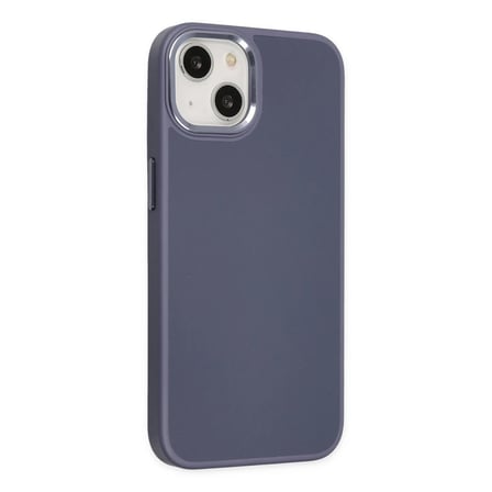 Apple iPhone 14 Plus Kılıf Asya Deri Silikon - Mor