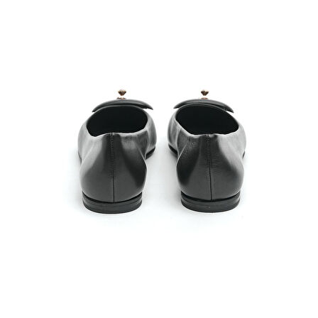 Tek Taş Aksesuarlı Kadın Babet