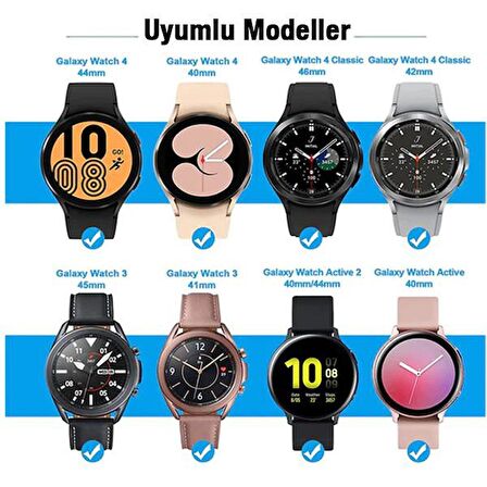 Coofbe 1Mt Güvenli Şarj Samsung Galaxy Watch 5 Pro Şarj Watch 3 4 Şarj Active R500 Şarj Active2 Şarj