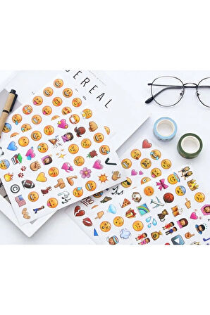 100'lü Emoji Sticker Seti