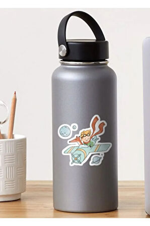 Küçük Prens - Little Prince Baskılı Özel Tasarım 20'li Sticker Seti