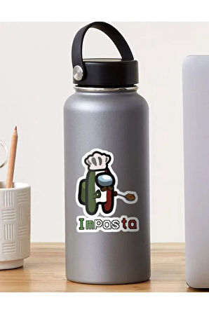 Amongus 20'li Özel Tasarım Premium Sticker Seti