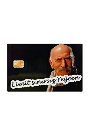 Ezel Ramiz Karaeski Kart Kaplama Sticker Kredi, Papara, Tosla Kart Kaplama Stickerı