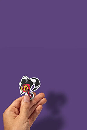 Helluva Boss Sticker Paketi / Bullet Journal Defter Çıkartma Ajanda Laptop Etiket