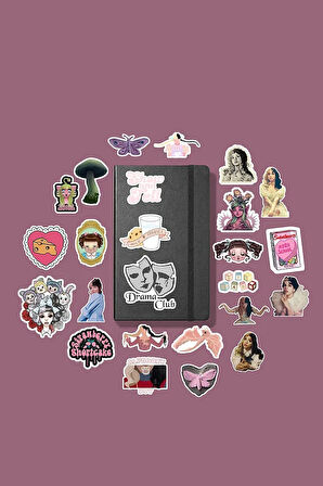Melanie Martinez sticker paketi /bullet journal defter çıkartma ajanda laptop etiket