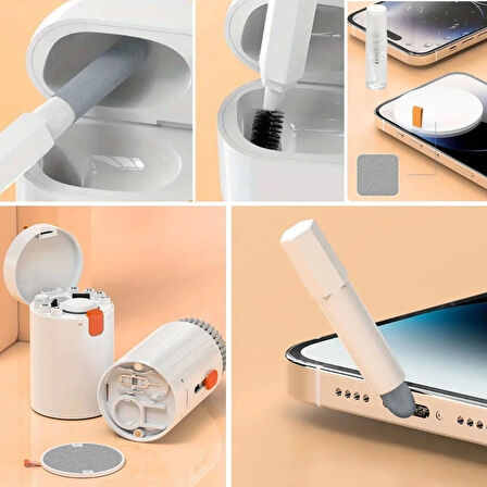 20 Parça Çok Fonksiyonlu Bilgisayar Temizleme Seti Klavye Cep Telefonu Kablosuz Kulaklık Temizleme Kalemi Toz Alma Multi Temizlik Kiti 20in1 ( Lisinya )