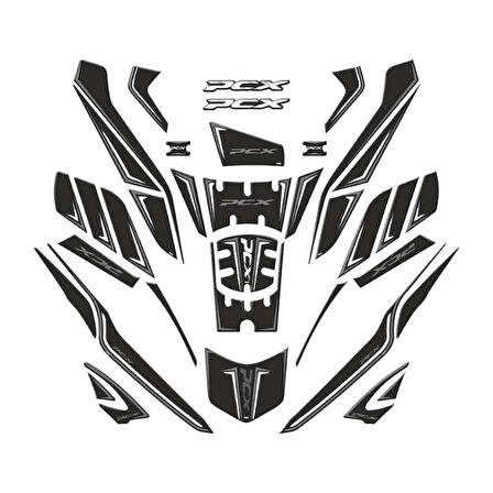 Gogo Tank Pad Set 004 Honda Pcx 2025