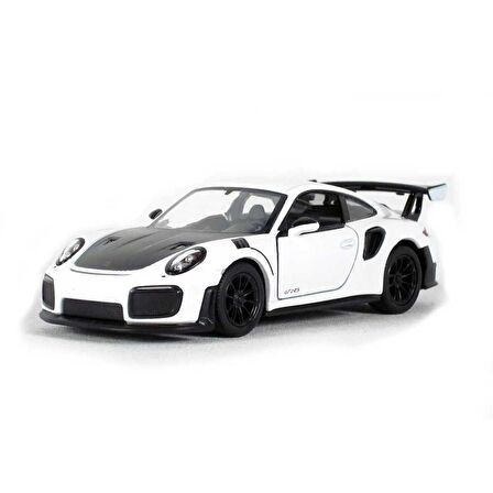 Kinsmart Porsche GT2 Rs Diecast Çek Bırak Metal Araba 1:34 Ölçek