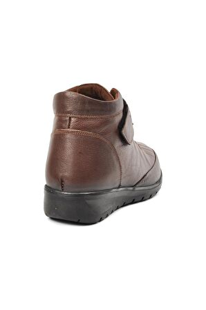 Voyager 7118 Kahve Kadın Hakiki Deri Bot