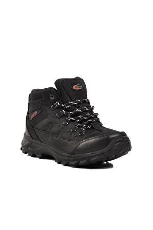 Scooter G5538 Crazy Siyah Hakiki Deri Su Geçirmez Unisex Outdoor Bot