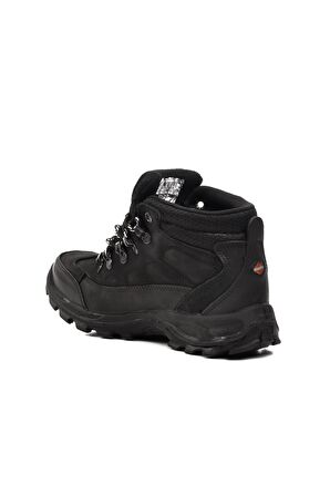 Scooter G5538 Crazy Siyah Hakiki Deri Su Geçirmez Unisex Outdoor Bot