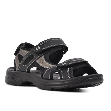 Castle Black K-3 Siyah Spor Sandalet