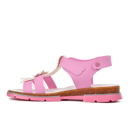 Şiringenç 210104 Pembe-Sedef Comfort Kız Çocuk Sandalet