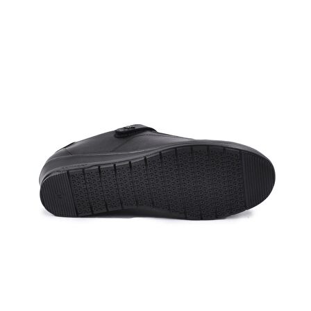 Voyager 7666 Siyah Kadın Hakiki Deri Günlük Ayakkabı