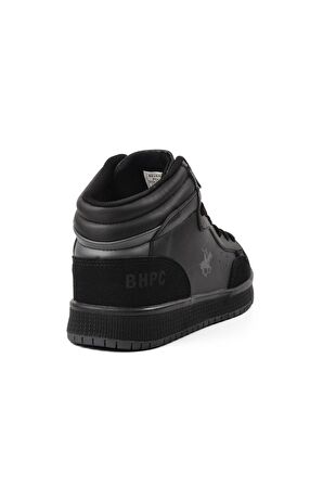 Po-10301 Siyah Bilek Boy Sneaker