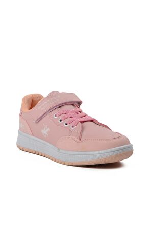 Beverly Hills Polo Club Po-10320-F Pudra Cırtlı Çocuk Sneaker