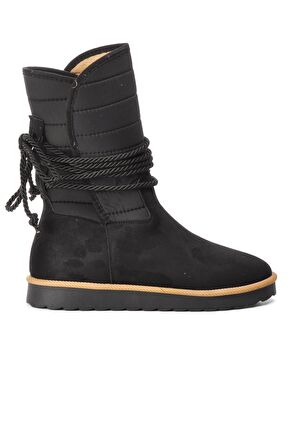Park Moda K706 Siyah Süet İçi Polarlı Kadın Bot