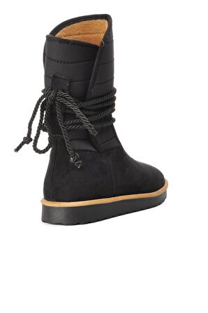 Park Moda K706 Siyah Süet İçi Polarlı Kadın Bot