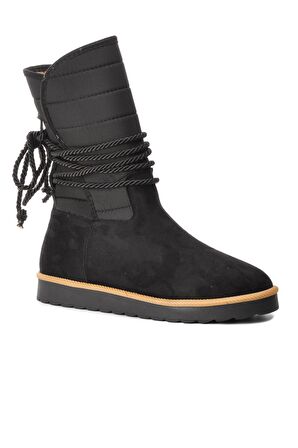 Park Moda K706 Siyah Süet İçi Polarlı Kadın Bot