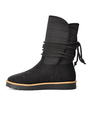 Park Moda K706 Siyah Süet İçi Polarlı Kadın Bot