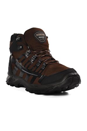 Scooter G5551 Tekstil Kahve Su Geçirmez Unisex Outdoor Bot