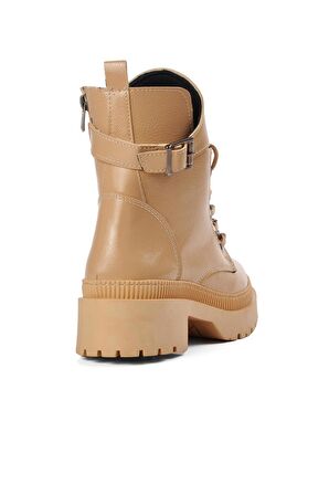 Park Moda K9030 Nut Kırışık Rugan Kadın Bot